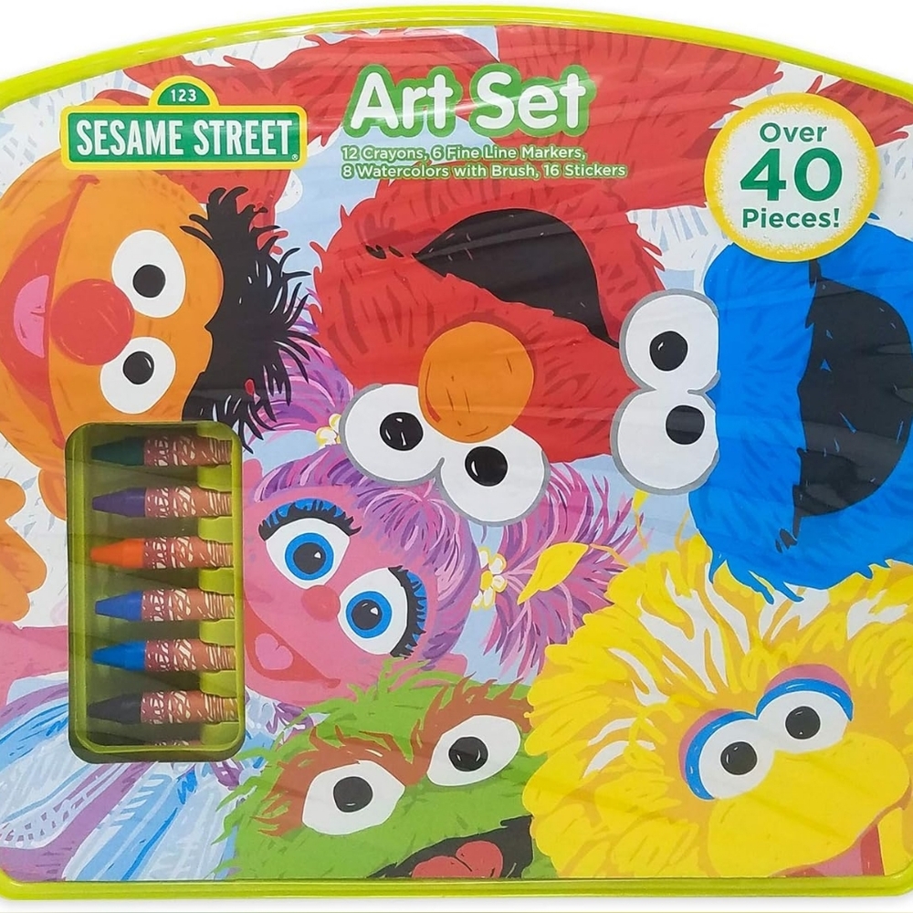New Sesame Street Art Set